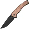Нож CIVIVI Voidflare blackwash сталь 14C28N рукоять Copper Foil G10 (C24040-3)