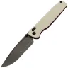Нож SRM Terrier black сталь 140Cr Laminated рукоять White G10 (258L-GT2)