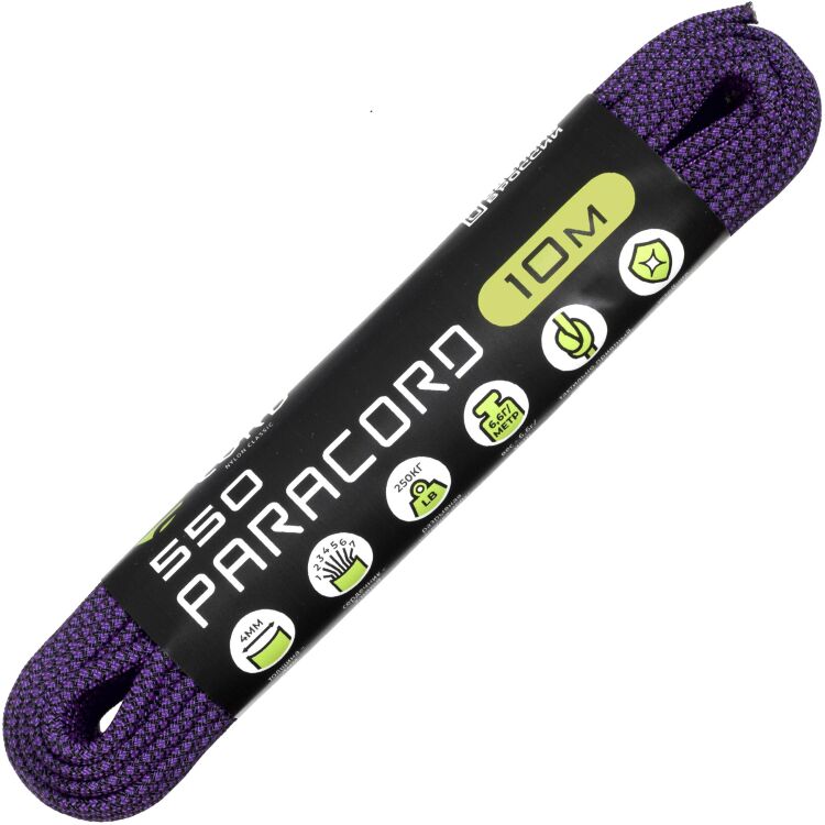 Паракорд CORD 550 Purple snake 10м