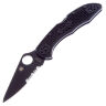 Нож Spyderco Delica 4 Black PS сталь VG-10 рукоять Black FRN (C11PSBBK)