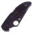 Нож Spyderco Delica 4 Black PS сталь VG-10 рукоять Black FRN (C11PSBBK)