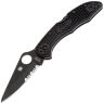 Нож Spyderco Delica 4 Black PS сталь VG-10 рукоять Black FRN (C11PSBBK)