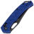 Нож SRM 9201-PL black сталь 8Cr13MOV рукоять Blue FRN