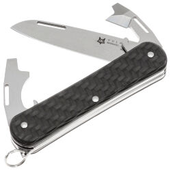 Нож FOX Vulpis Multipurpose-3 сталь M390 рукоять Carbon Fiber (FX-VP130-3 CF)