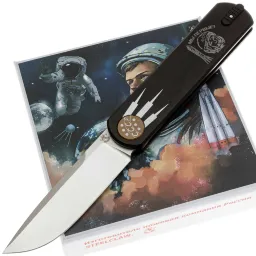 Нож Steelclaw Гагарин-01 сталь VG10 рукоять Black Aluminium
