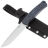 Нож Owl Knife Barn-S сталь N690 рукоять микарта Джинс серая