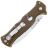Нож Cold Steel Gunsite Counter Point I сталь AUS-10A рукоять Earth Brown Griv-Ex (10ABV3)