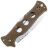 Нож Cold Steel Gunsite Counter Point I сталь AUS-10A рукоять Earth Brown Griv-Ex (10ABV3)