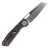 Нож Vosteed Xeno satin сталь Vanax рукоять Dark Reddish Purple Titanium