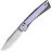 Нож Rapax Trek satin сталь VG-10 рукоять Violet Carbon Fiber