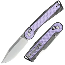 Нож Rapax Trek satin сталь VG-10 рукоять Violet Carbon Fiber