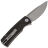Нож Petrified Fish Beluga Mini sandblast сталь 14C28N рукоять Carbon Fiber