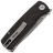 Нож Petrified Fish Beluga Mini sandblast сталь 14C28N рукоять Carbon Fiber
