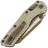 Нож Microtech MSI Mini burnt bronze сталь M390MK рукоять Champagne Gold Aluminum