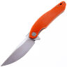 Нож Petrified Fish Wing сталь D2 рукоять Orange G10