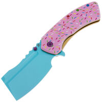 Нож Kansept Korvid XL blue сталь 154CM рукоять Donut G10
