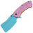 Нож Kansept Korvid XL blue сталь 154CM рукоять Donut G10