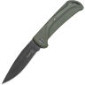 Нож Кизляр Скаут сталь AUS-8 черный рукоять АБС Олива (014206)