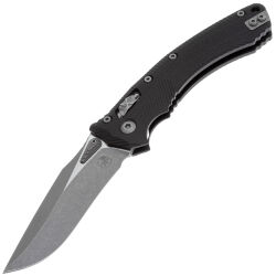 Нож Microtech Amphibian Ram-Lok apocalyptic сталь M390MK рукоять Black G10 (137RL-10APFLGTBK)