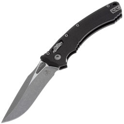 Нож Microtech Amphibian Ram-Lok apocalyptic сталь M390MK рукоять Black G10 (137RL-10APFLGTBK)