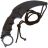Нож керамбит Viking Nordway CS GO Crimson Web Black рукоять пластик (CS009)