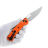 Нож Benchmade Mini Taggedout сталь CPM-154 рукоять Orange Grivory (15533)