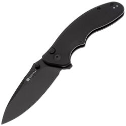 Нож Sencut Cybrix black сталь 9Cr18MoV рукоять Black Aluminum (S23098A-1)