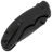 Нож Sencut Cybrix black сталь 9Cr18MoV рукоять Black Aluminum (S23098A-1)