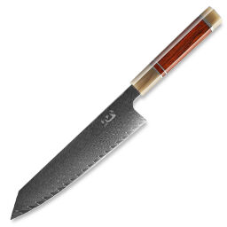 Нож кухонный Xin Cutlery Kritsuke Chef сталь VG-10/Damascus рукоять Horn/Palisander (XC105)