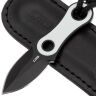Нож CJRB Knap black PVD сталь AR-RPM9 рукоять White G10 (J1940-BWH)