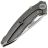 Нож Rike Knife 1902s сталь M390 рукоять Titanium/Blue CF