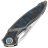 Нож Rike Knife 1902s сталь M390 рукоять Titanium/Blue CF
