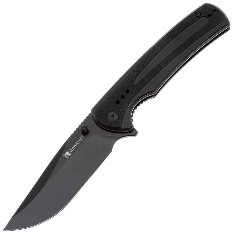 Нож Sencut Regnator black сталь 9Cr18MoV рукоять Black G10 (S24057-1)