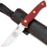 Нож Южный Крест Fang L сталь М390 рукоять микарта красная (252.1357)