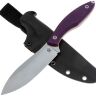 Нож Град Горький Канадец сталь AUS-10Co рукоять Purple Micarta