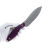 Нож Град Горький Канадец сталь AUS-10Co рукоять Purple Micarta