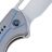 Нож WE Knife Exciton beadblast сталь CPM-20CV рукоять Gray Ti/Twill CF spacer