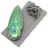 Нож Rike Knife Cicada сталь M390 рукоять Gold/Green Ti