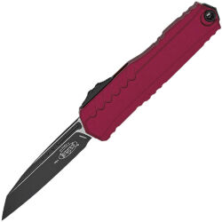 Нож Microtech Cypher II S/E Black сталь M390MK рукоять Merlot Red Aluminium (1241-1MR)