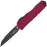 Нож Microtech Cypher II S/E Black сталь M390MK рукоять Merlot Red Aluminium (1241-1MR)