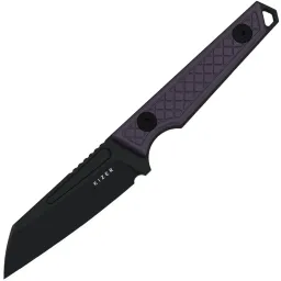 Нож Kizer Phasmids black сталь AEB-L рукоять Purple G10