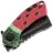 Нож Kansept Mini Korvid blackwash сталь 154CM рукоять Watermelon G10