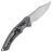 Нож WE Knife Orpheus satin сталь 20CV рукоять Gray Ti/Nebula FatCarbon (WE23009-4)