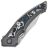 Нож WE Knife Orpheus satin сталь 20CV рукоять Gray Ti/Nebula FatCarbon (WE23009-4)