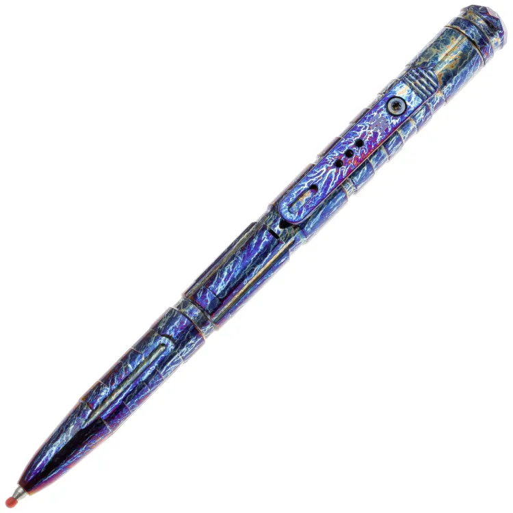 Ручка тактическая Remette Tactical Pen 1 Burnt Lightning Titanium (RT-TP1L)