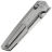 Нож Vosteed Dachshund satin сталь M390 рукоять Gray Ti