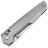 Нож Vosteed Dachshund satin сталь M390 рукоять Gray Ti