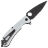 Нож Daggerr Resident DL blackwash serrated сталь 8Cr14MoV рукоять White FRN