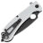 Нож Daggerr Resident DL blackwash serrated сталь 8Cr14MoV рукоять White FRN
