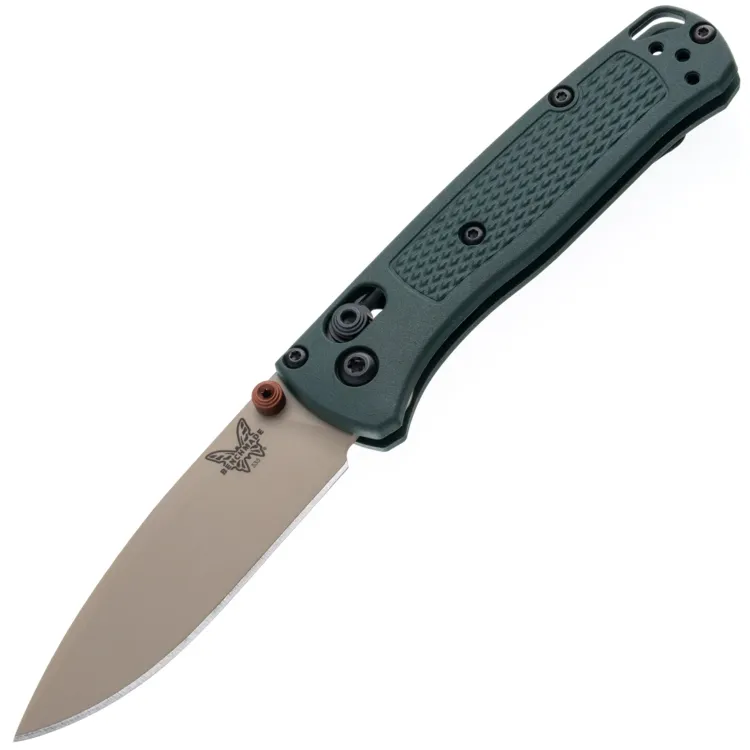 Нож Benchmade Mini Bugout сталь Elmax  рукоять Taiga Green Grivory (533TN-2601)